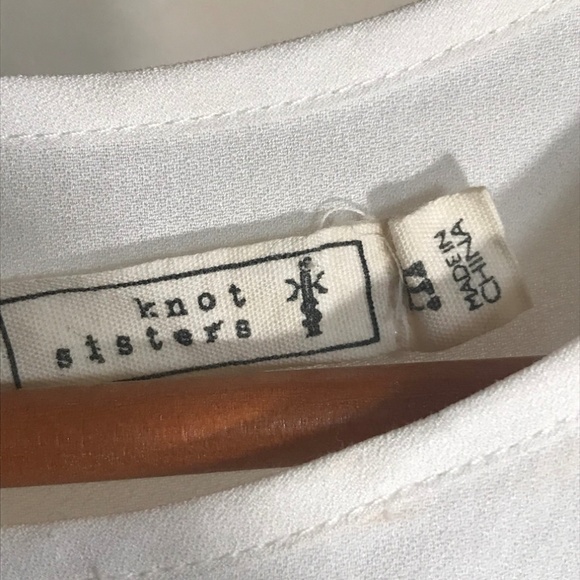 Knot Sisters Cross Front Studded Tank - Medium - Picture 3 of 5